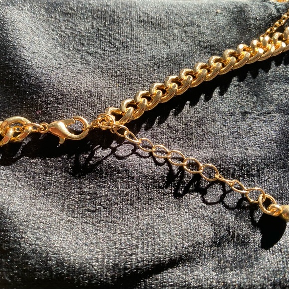 Millennial Double-Chain Gold-Tone Necklace - Picture 4 of 8